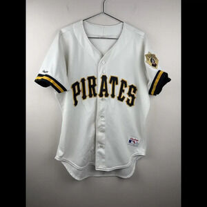 Vintage Pittsburgh Pirates Rawlings Authentic Jersey Size 48